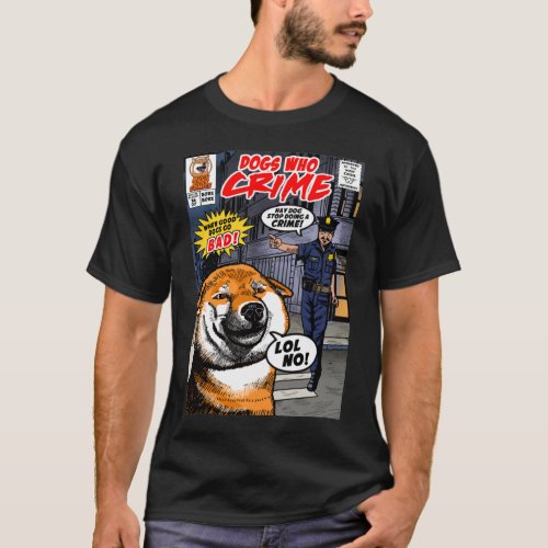 Dog Comic cover  T_Shirt