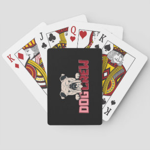 Dog Crew Bulldog Poker Cards