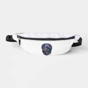 Dog Crystal Moon Enchanted Forest_1 Fanny Pack