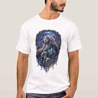 Dog Crystal Moon Enchanted Forest_1 T-Shirt