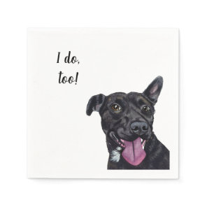 Dog Custom Cocktail Napkin