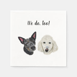 Dog Custom Cocktail Napkin