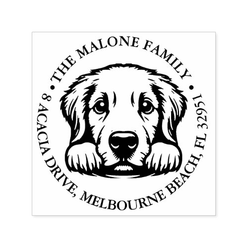 Dog Custom Personalized Theme  Self_inking Stamp