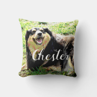 dog custom photo pillow add your own personalize