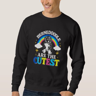 Dog Cute Bernedoodle Premium Sweatshirt