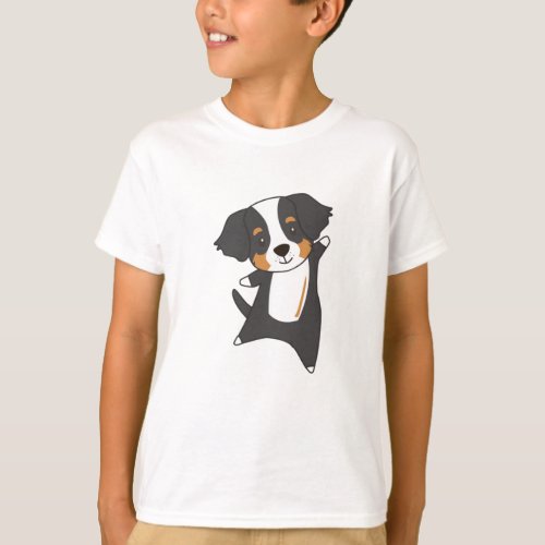 Dog Cute Puppy Bernese Mountain Dog Cute Dogs T_Shirt
