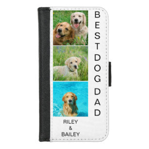 Dog Dad 3 Photo  iPhone 8/7 Wallet Case