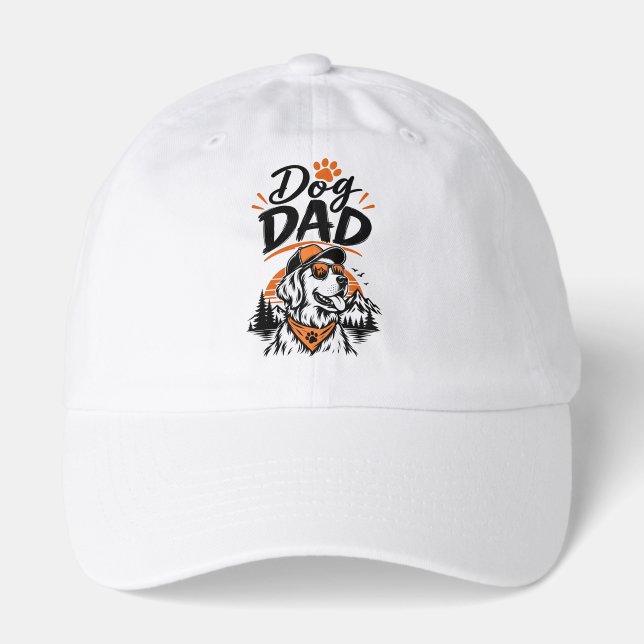 Dog Dad Adventure | Mountain Dog Lover Hat (Front)