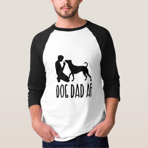 Dog Dad AF T_shirt