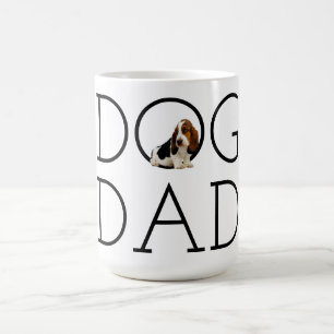 Dog Dad Basset Hound Coffee Mug
