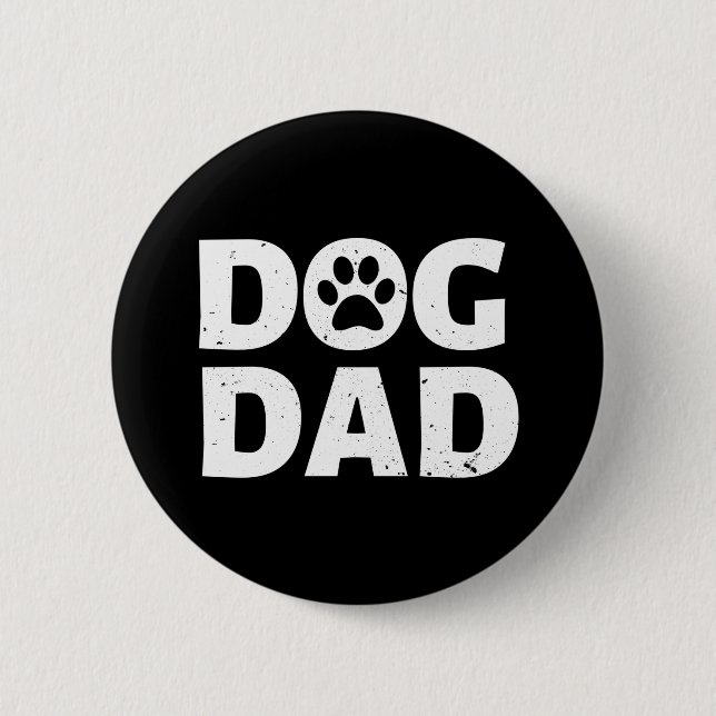 Dog Dad Button (Front)