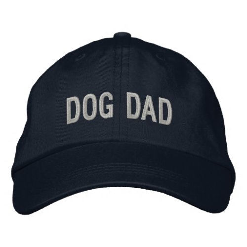 Dog Dad  Cool Dog Guy Embroidered Baseball Cap