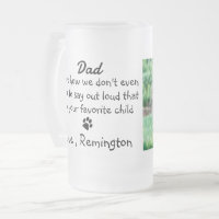 Dog Dad Custom Funny Photo