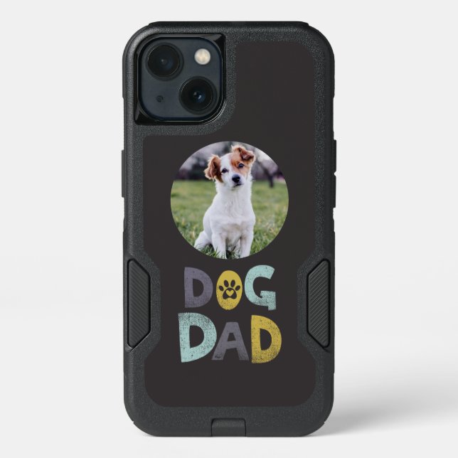 Dog Dad Custom Pet Photo Case-Mate iPhone Case (Back)
