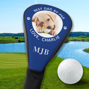DOG DAD Custom Photo Personalized Monogram Driver Golf Head Cover
