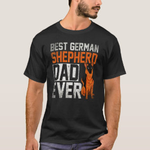 Dog Dad Cute German Shepherd T-Shirt