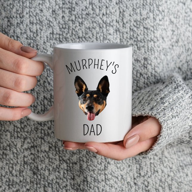 Dog Dad Father's Day Pet Dog Lovers Personalized Mug (Creator Uploaded)