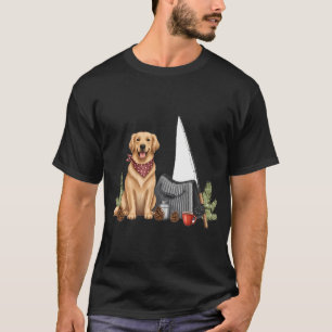 Dog Dad Fishing Cabin Gift T-Shirt