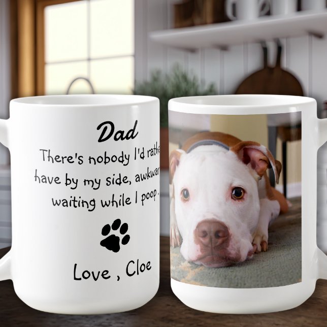 Dog Dad Funny Father's Day - Birthday Dog Dad Coffee Mug