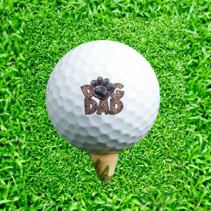 Dog Dad Gift Golf Balls