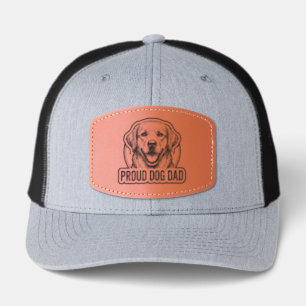 Dog Dad Leather Patch Hat