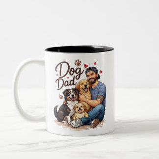 Dog Dad Life Mug – Funny Coffee Cup for Dog Owners