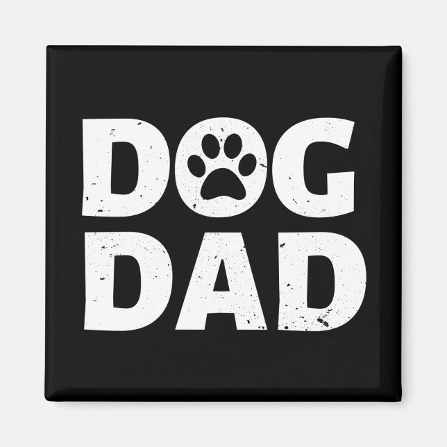 Dog Dad Magnet (Front)