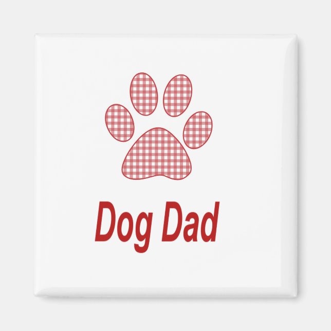 Dog Dad Magnet (Front)