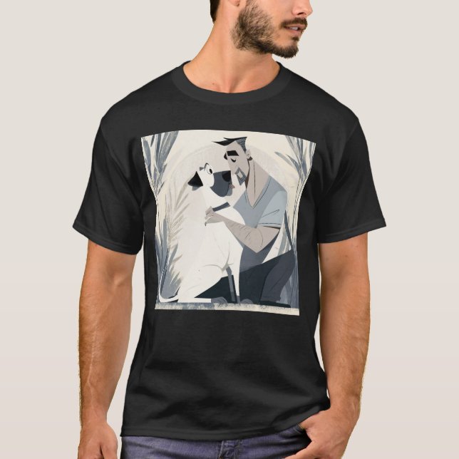 Dog Dad Moment T-Shirt (Front)