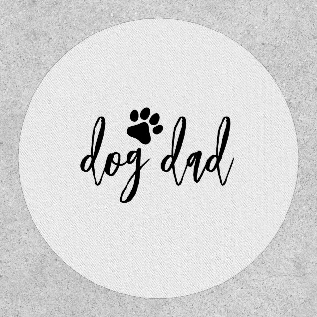 Dog dad patch (Front)
