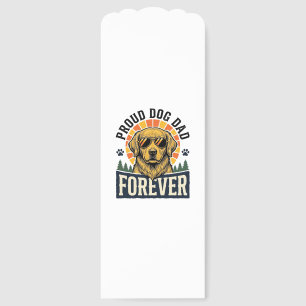 Dog Dad Shirt Vintage Golden Retriever Retro Desig Bookmarks