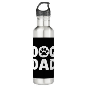 Dog Dad Stainless Steel Water Bottle