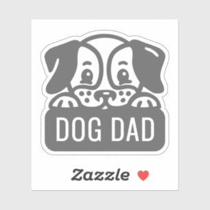 Dog Dad Sticker