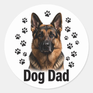 Dog Dad Sticker