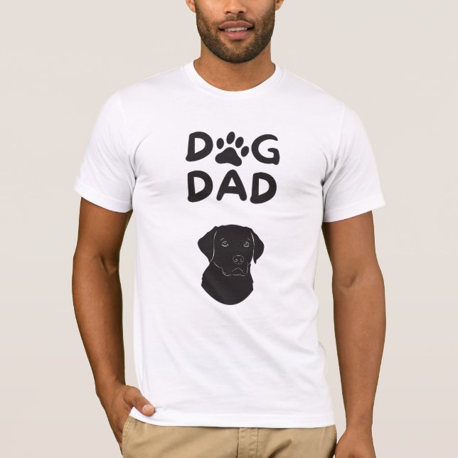  Dog Dad T-shirt | Funny Pet Lovers Tee  (Front)