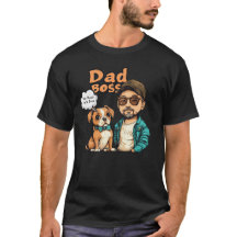 Dog Dad thinks he is the boss