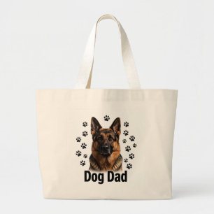 Dog Dad Tote Bag