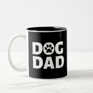 Dog Dad Two-Tone Coffee Mug