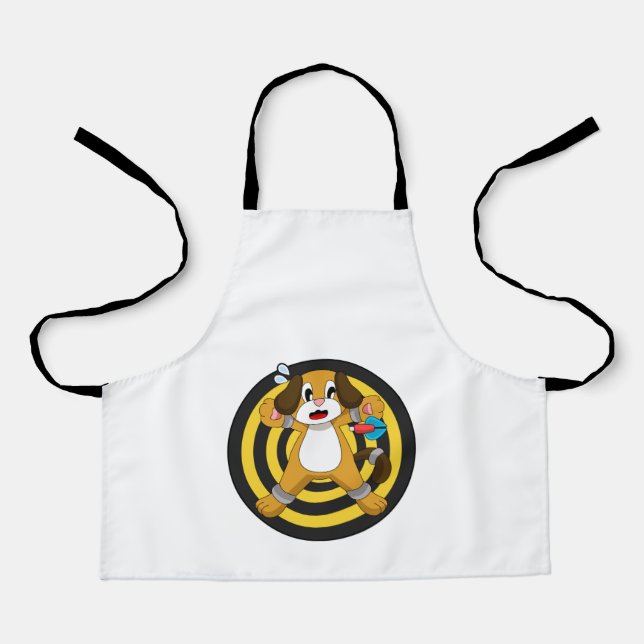 Dog Darts Dart Dartboard Apron (Front)