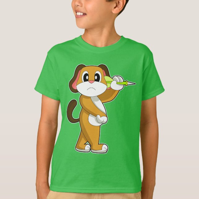 Dog Darts Dart T-Shirt (Front)