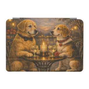 Dog Date Night – Painterly Pet Art iPad Cover