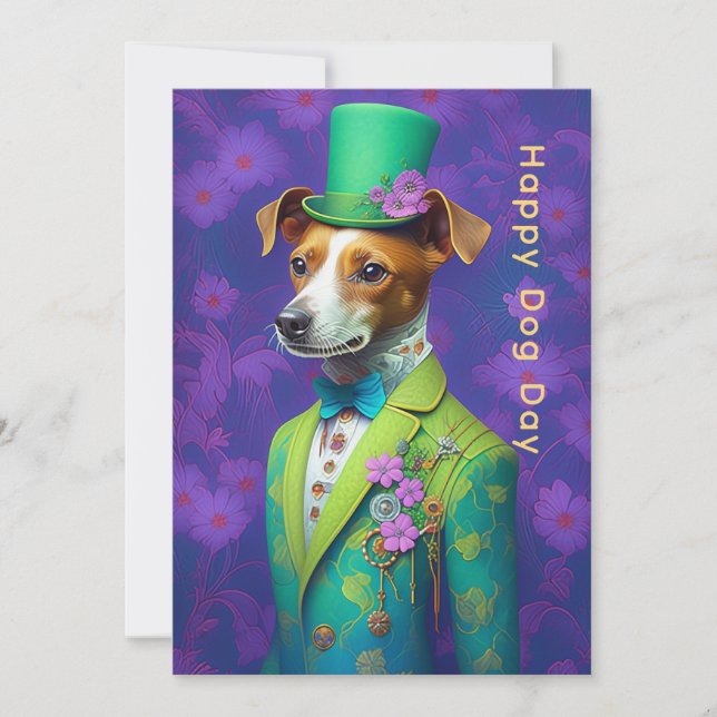 Dog Day Greeting Card – Funny Custom Pet Lover (Front)