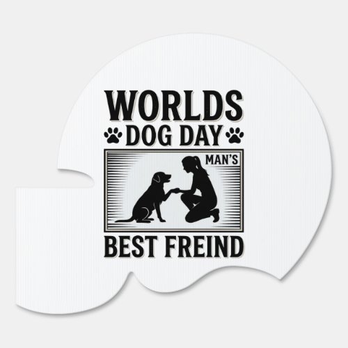 Dog Day Man’s Best Freind Vintage Sign