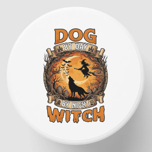Dog Day Witch Night Halloween Wolf Moon Bats_1 Mini Candle Favors
