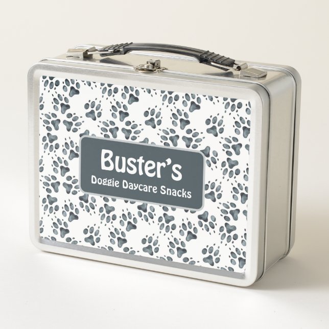 Dog Daycare Personalized Lunch Box  (Front)