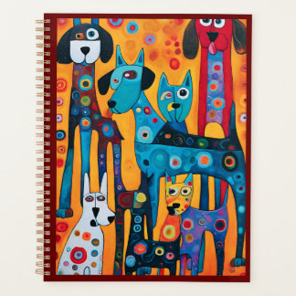 Dog Days Delight: A Folk Art Planner