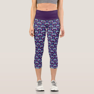 Dog Days Of Summer Capri Leggings