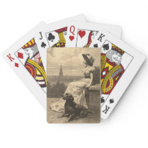 "Dog Days of Summer" Custom Playing Cards