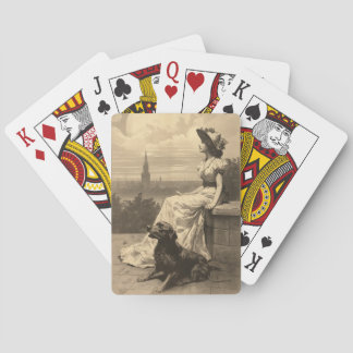 "Dog Days of Summer" Custom Playing Cards