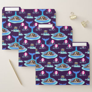 Dog Days Of Summer File Folder